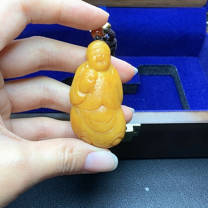 和田玉挂件未镶嵌N