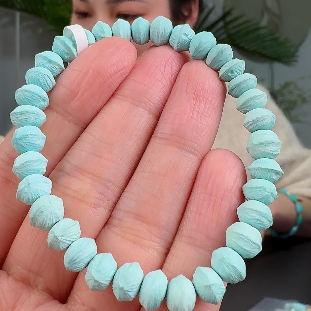 绿松石珠宝奇石未镶嵌