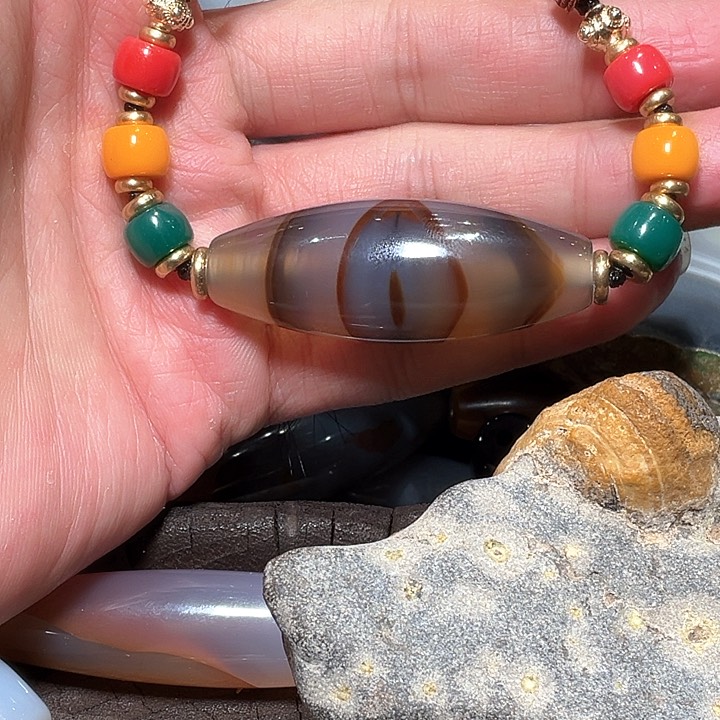 玛瑙/玉髓吊坠(不含链)未镶嵌