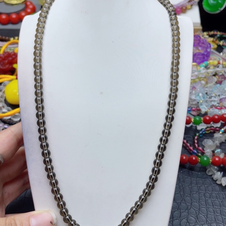 树脂制品73号茶色手链