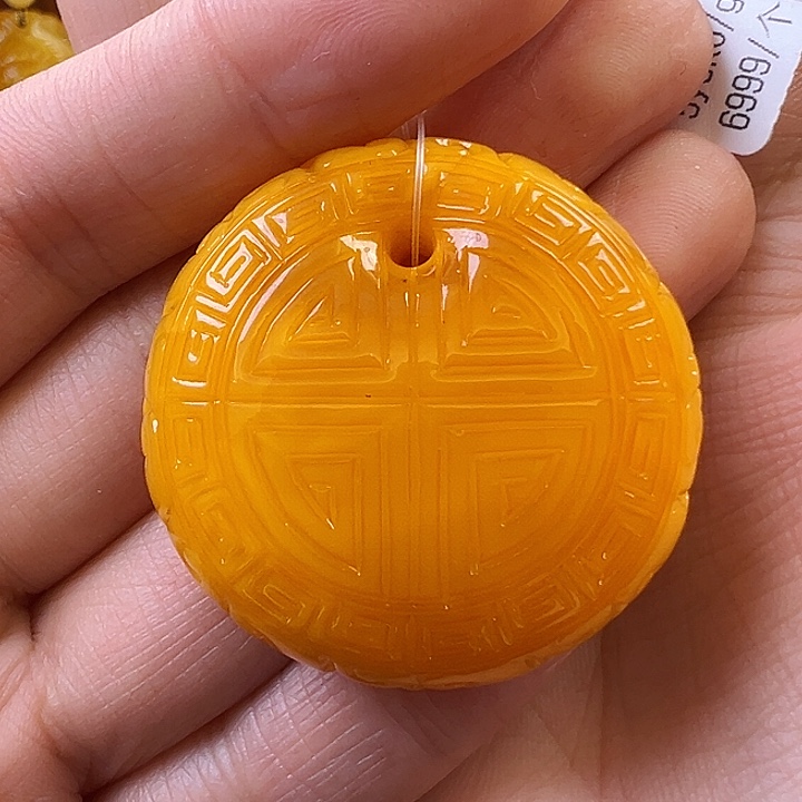 蜜蜡颈饰未镶嵌蜜蜡