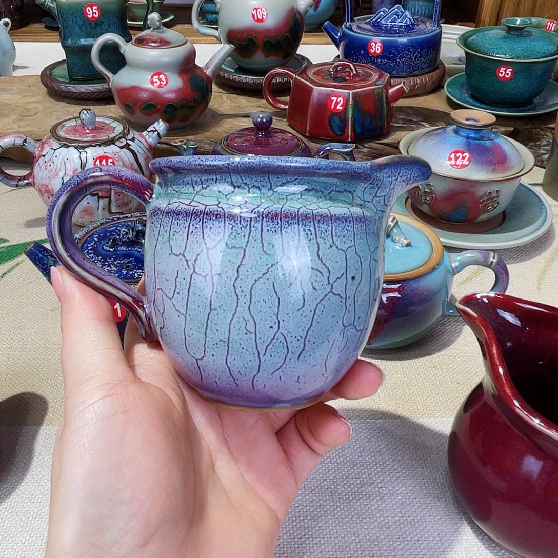 壶禹州钧瓷艺术作品