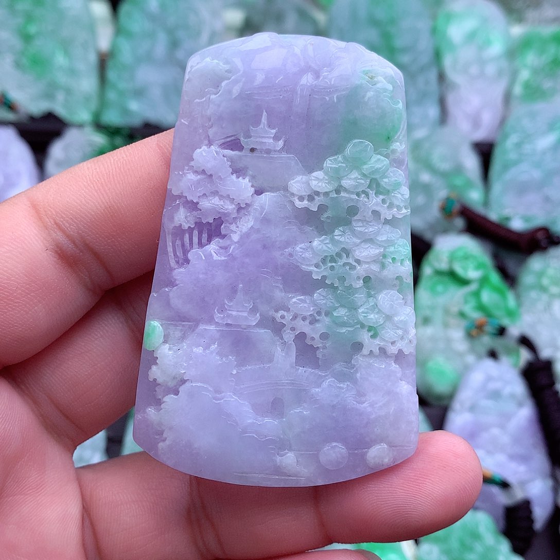 翡翠吊坠(不含链)未镶嵌