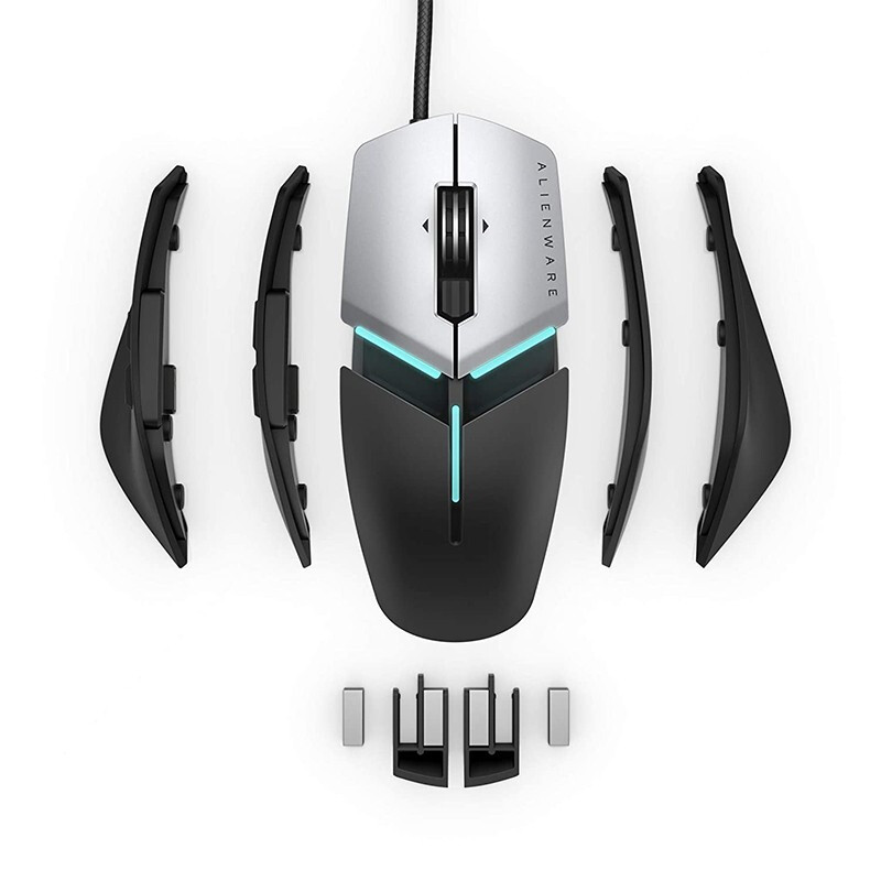 99新 ALIENWARE/外星人 AW959 有线游戏鼠标 使用舒适12000DPI