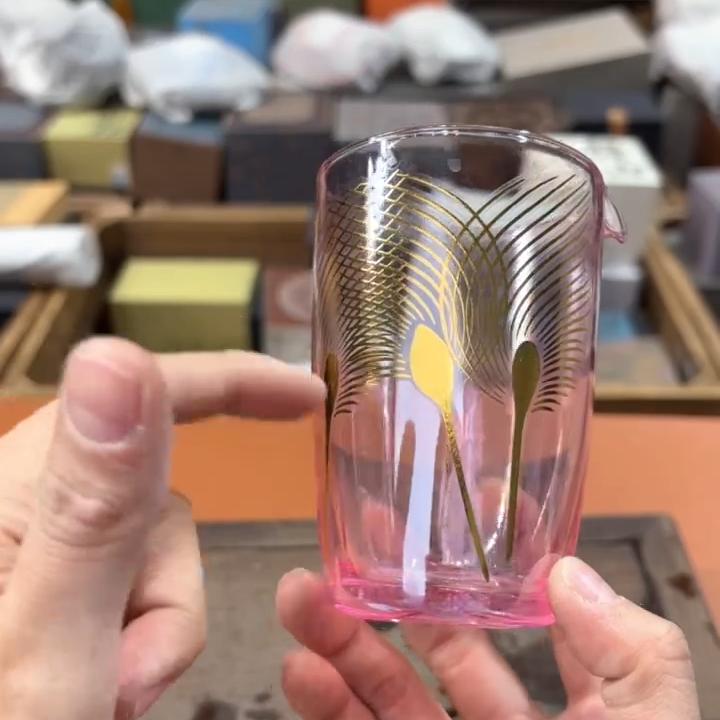 孔雀羽公道杯 J384