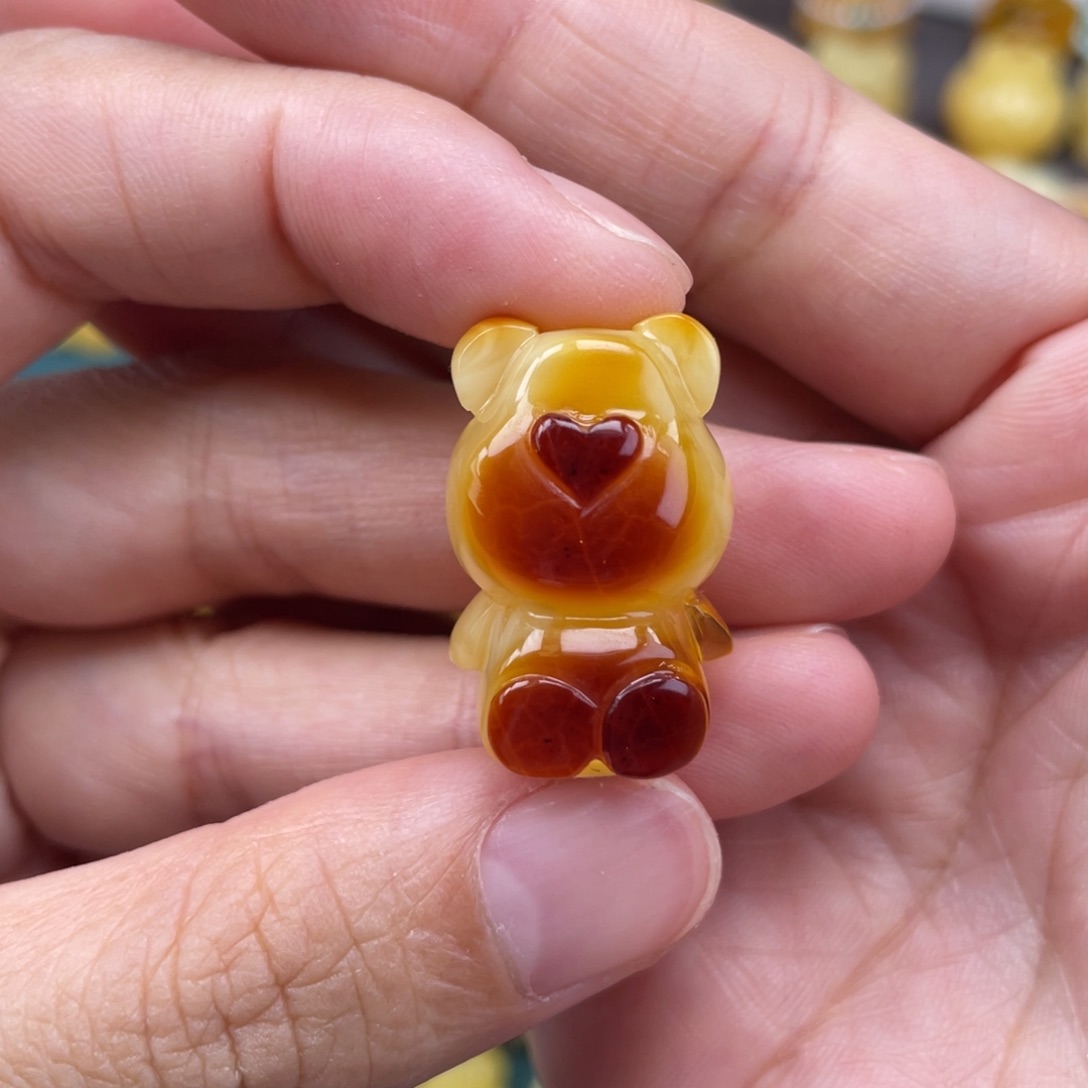 裸石琥珀未镶嵌蜜蜡