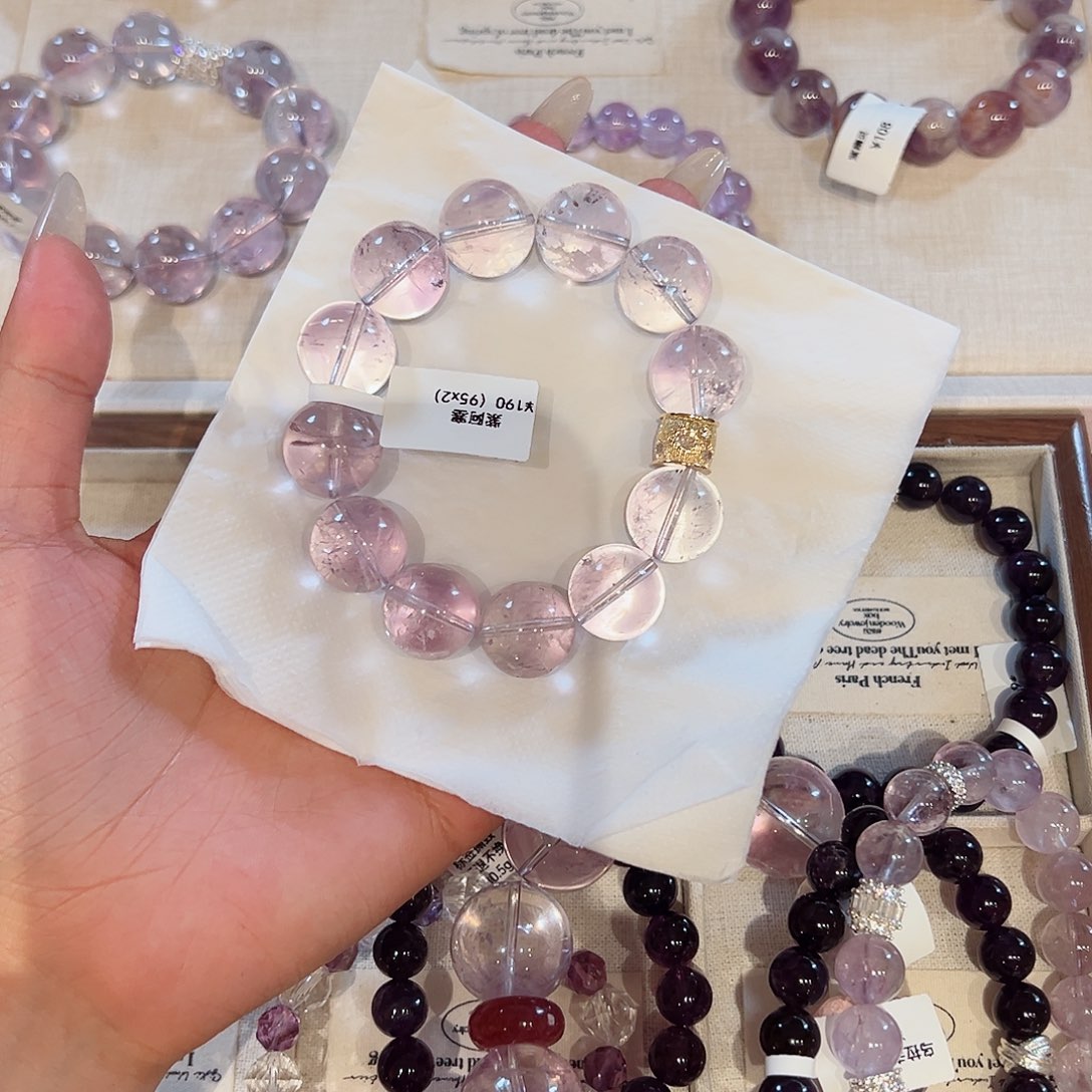 水晶手链未镶嵌M***.48小时鉴赏