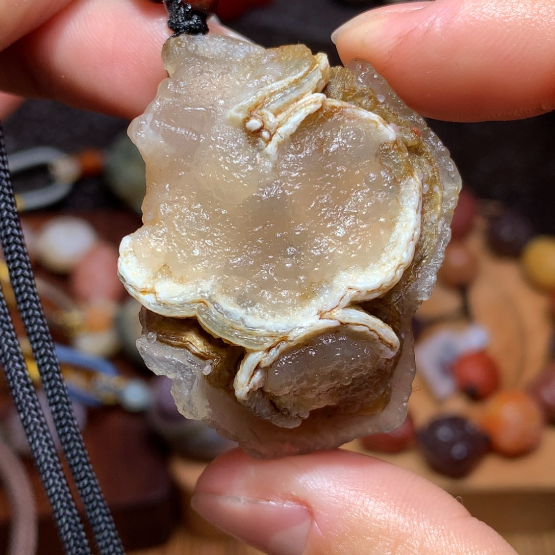 未镶嵌玛瑙/玉髓珠宝半成品