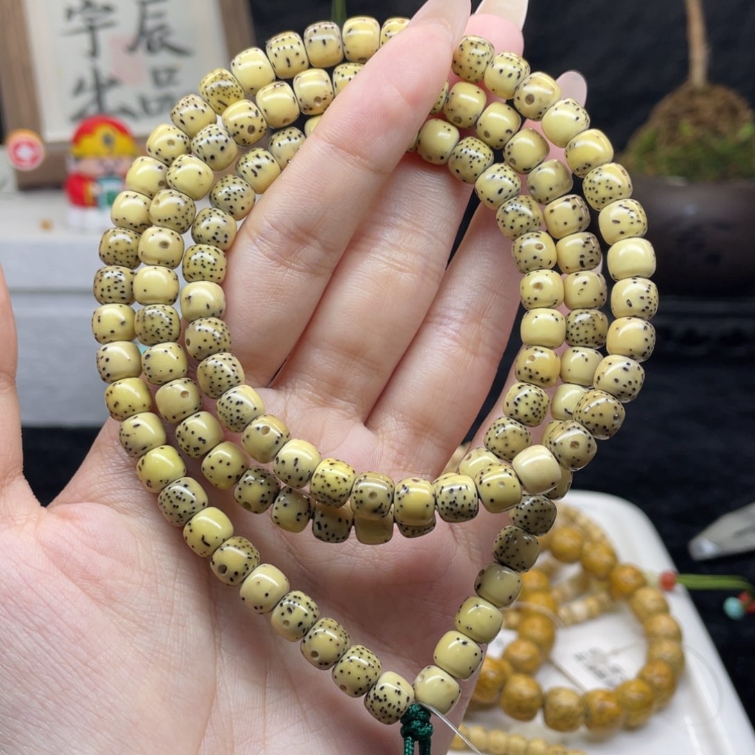 星月菩提手串H6 通体108