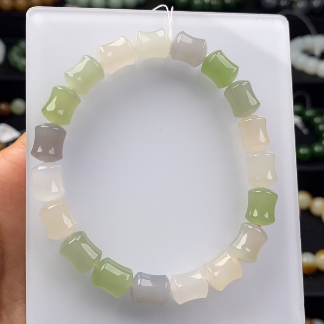 和田玉手串未镶嵌