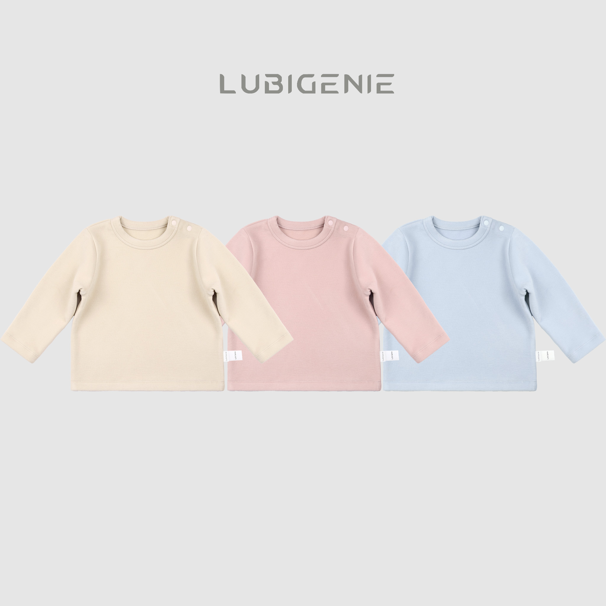 【潘先生高定】顶奢面料 绵羊毛+桑蚕丝混纺婴儿贴身打底上衣