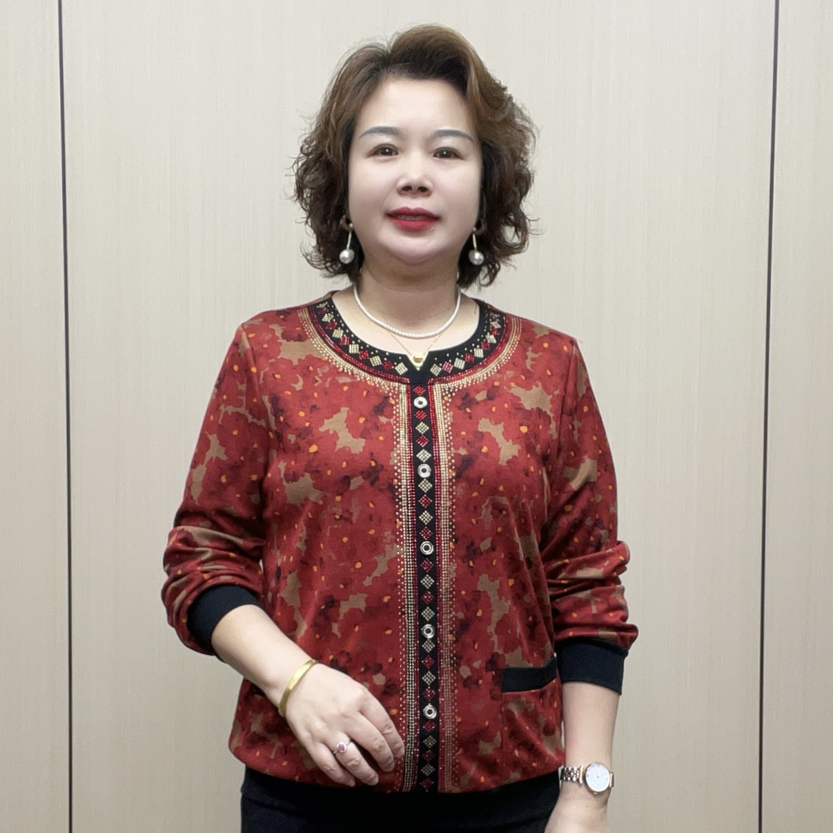 2025秋季中老年时尚百搭减龄休闲气质宽松显瘦女装洋气妈妈装