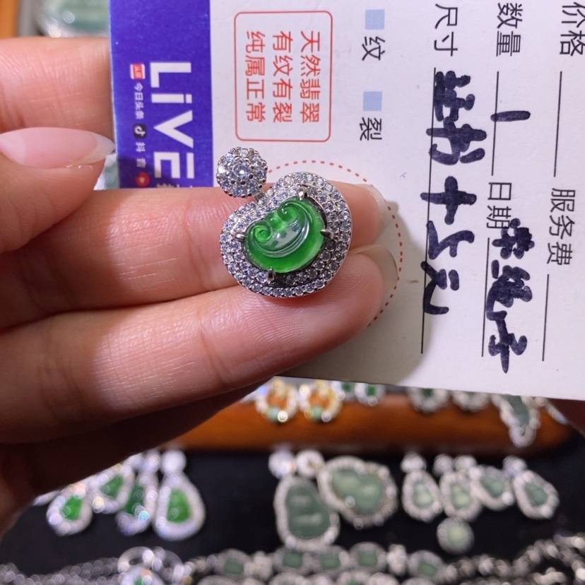 【闪购商品】翡翠颈饰未镶嵌天然