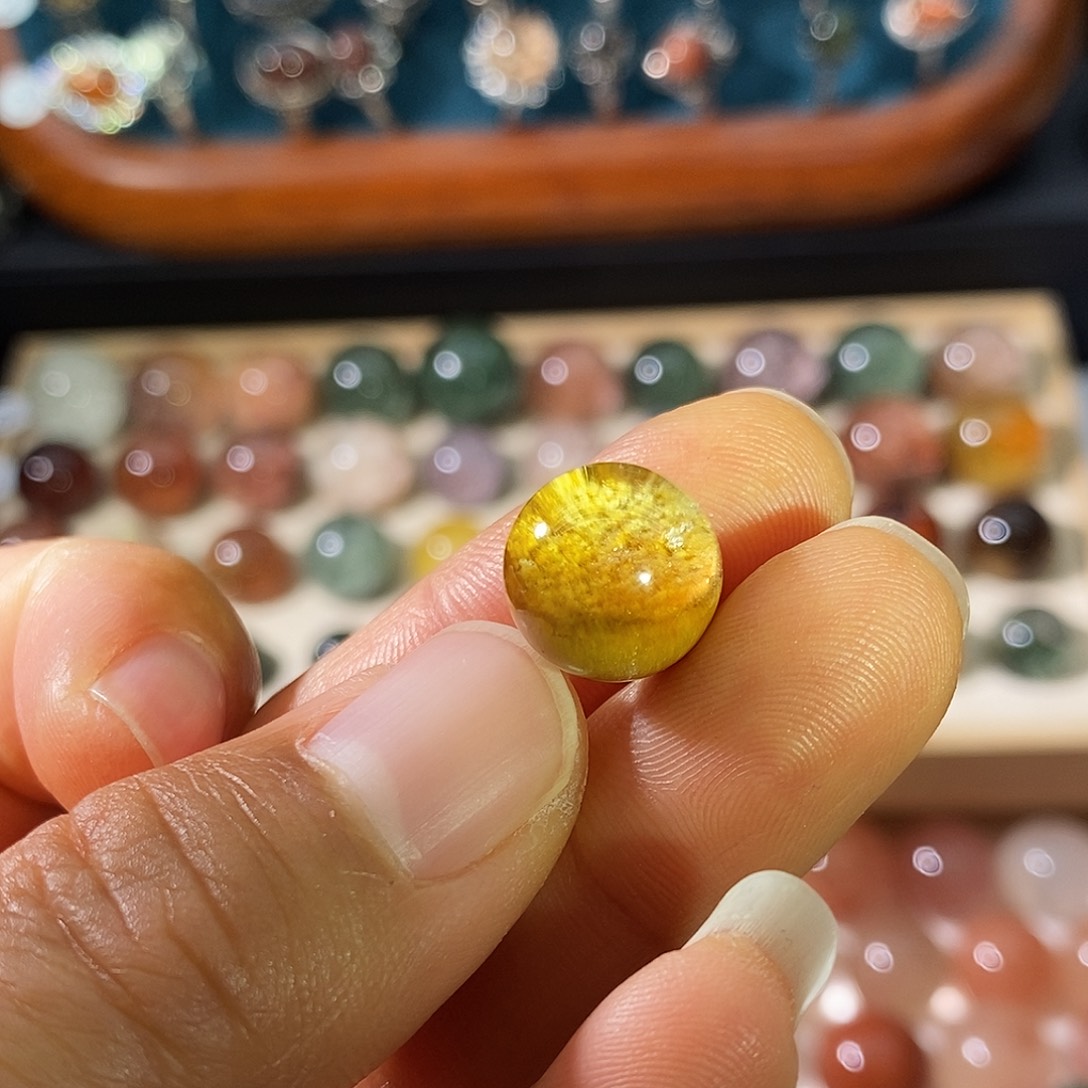 水晶珠宝半成品未镶嵌