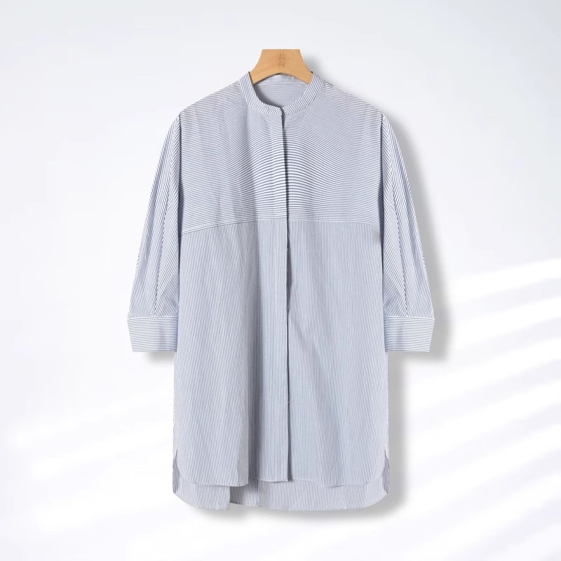 【苏大美专属】条纹腔调感衬衫PX2502S0396