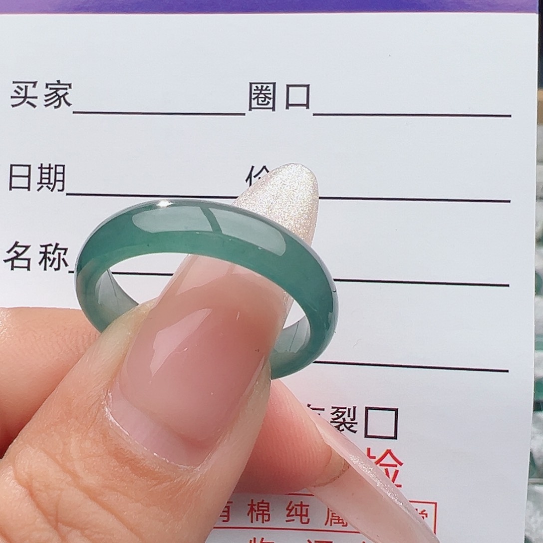 翡翠戒指未镶嵌公*ヾ