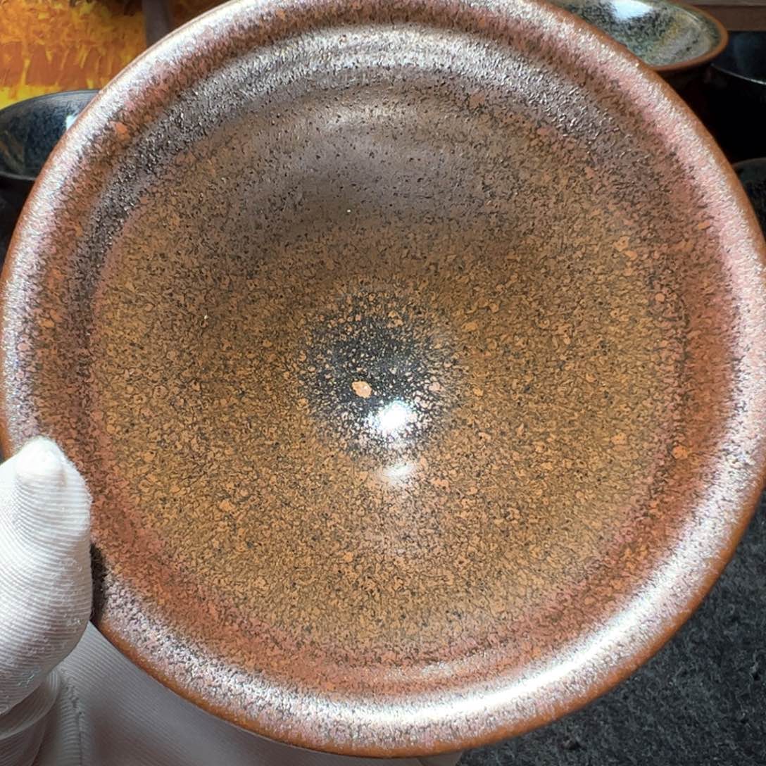茶盏陈*玉兰杯灰被吴师傅