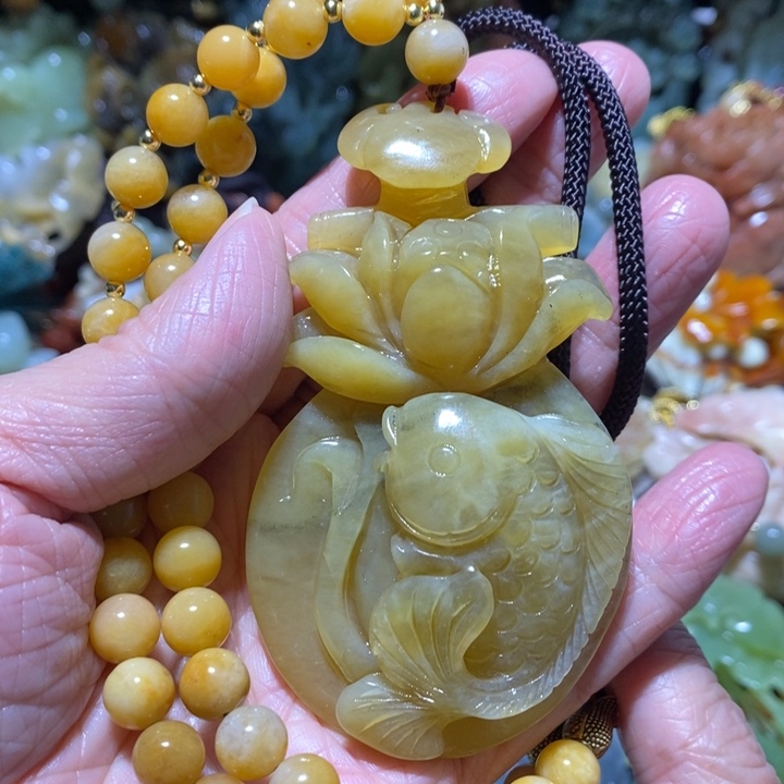 岫玉岫玉吊坠未镶嵌