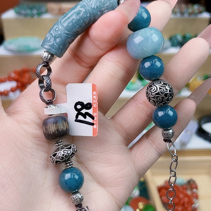 翡翠未镶嵌手链手链