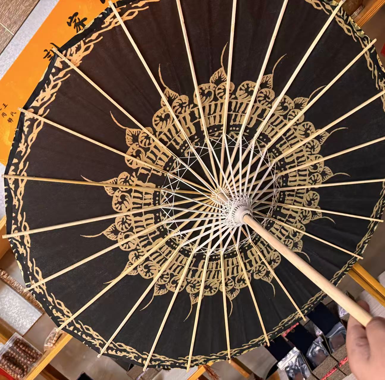 纯手工制作油纸伞 可定制画画 正一中国风