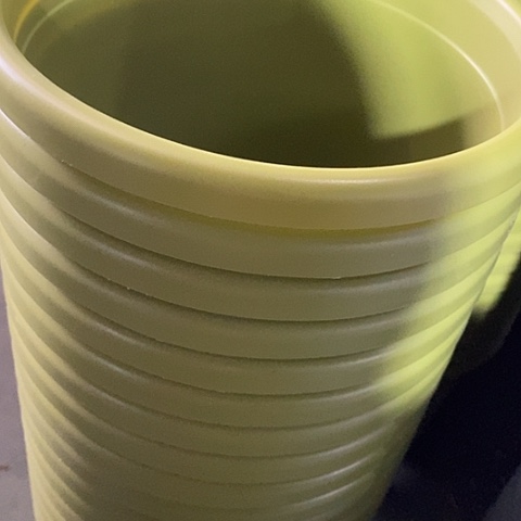 树脂四季4号果绿带托3套