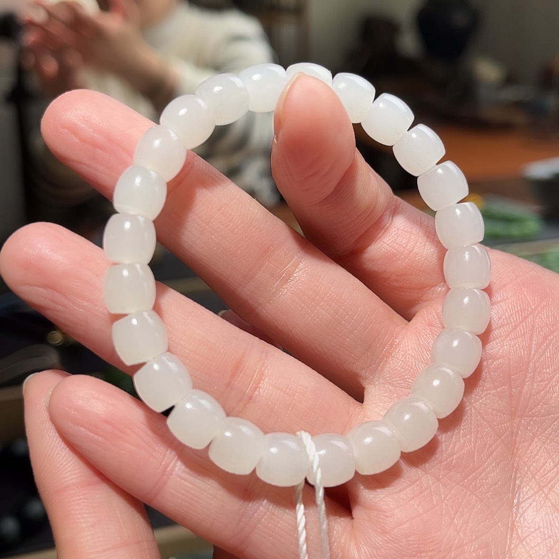 和田玉手链未镶嵌