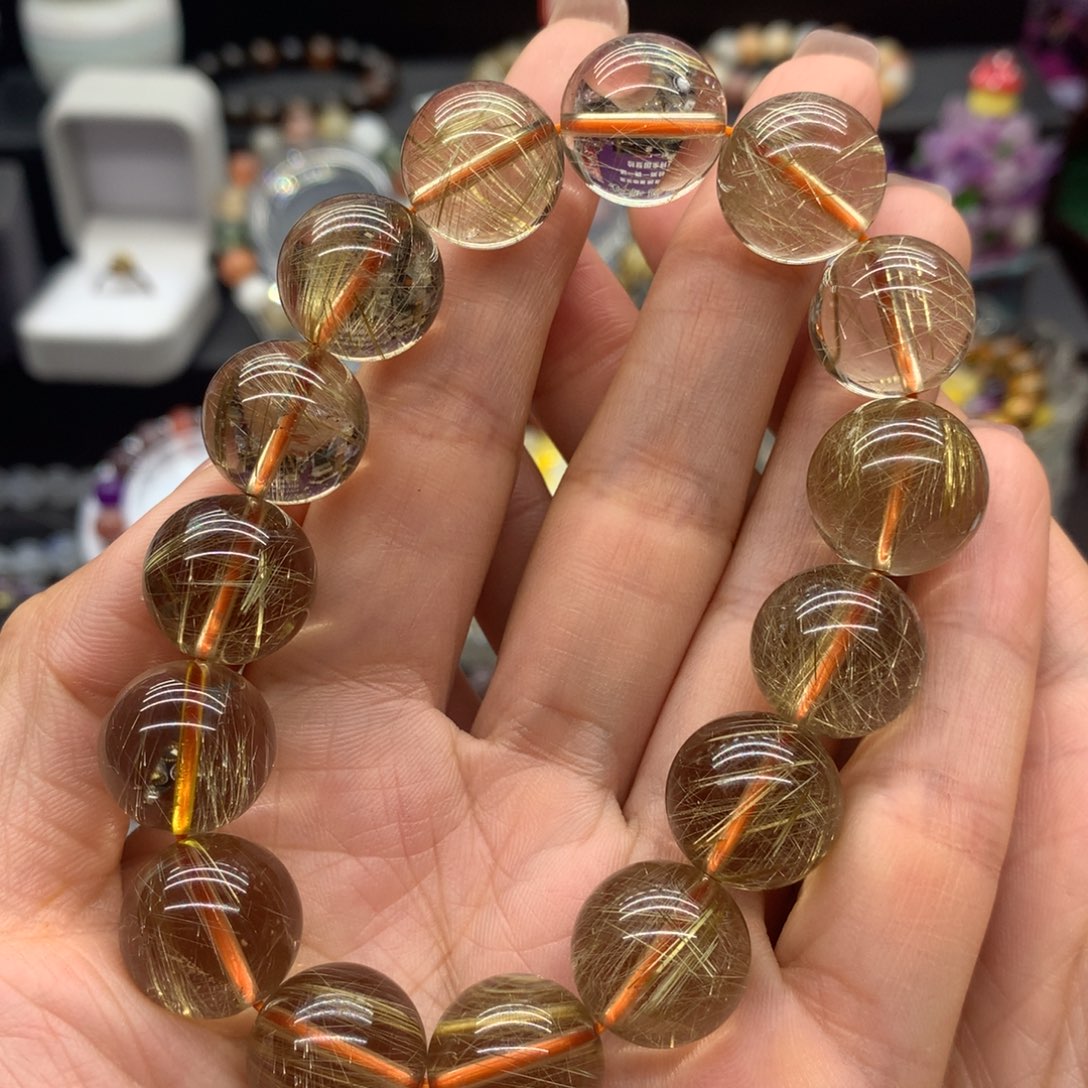 水晶手串未镶嵌手串