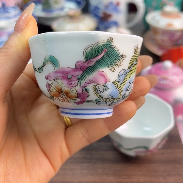 摆件景德镇陶瓷老厂瓷5
