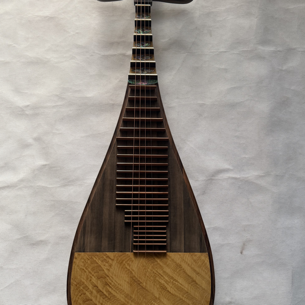 手工凤尾头仿古琵琶专业演奏演出考级成人琵琶乐器