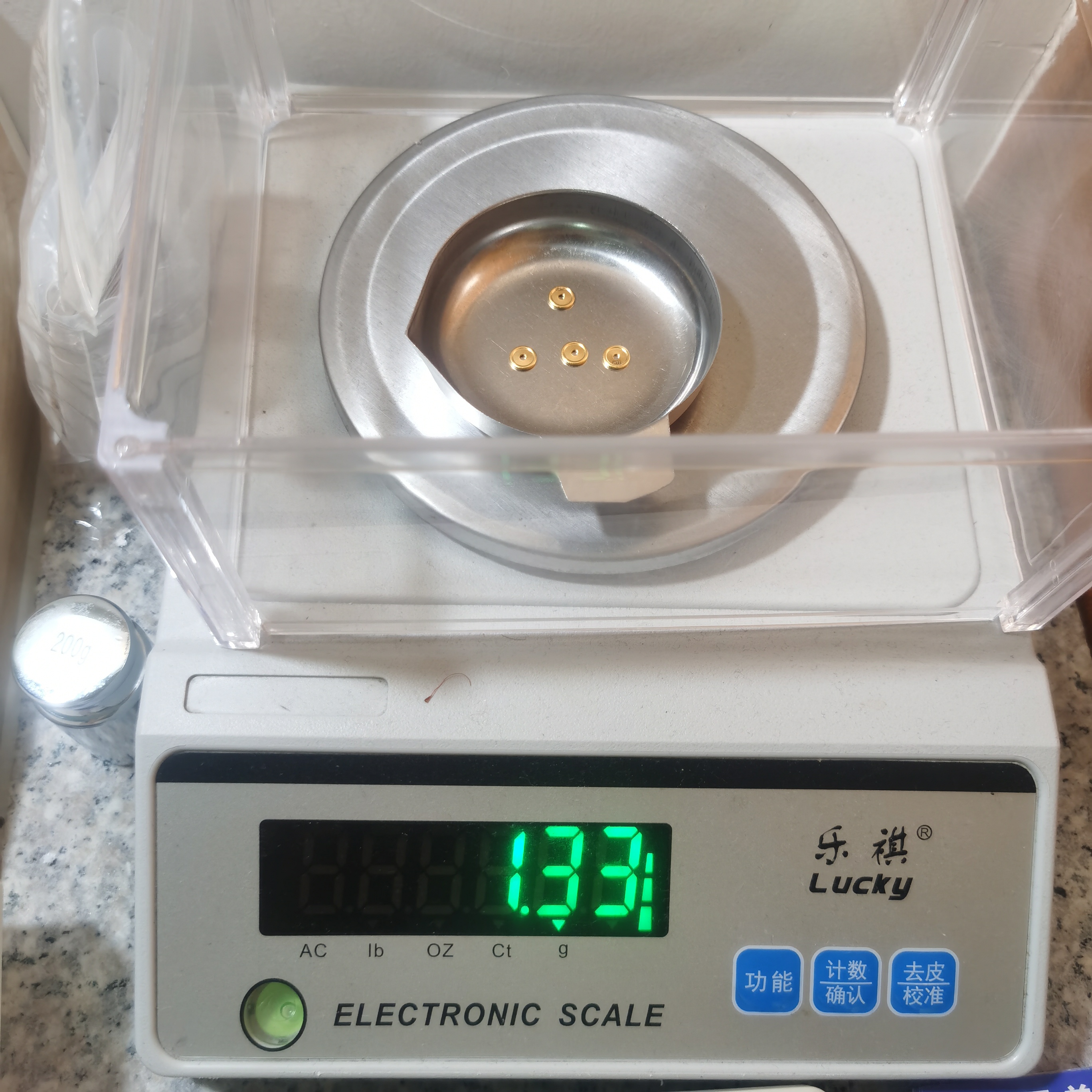 足金黄金文玩配饰