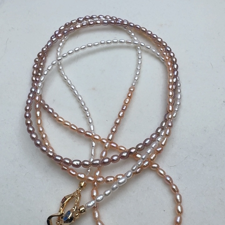 淡水珍珠颈饰未镶嵌