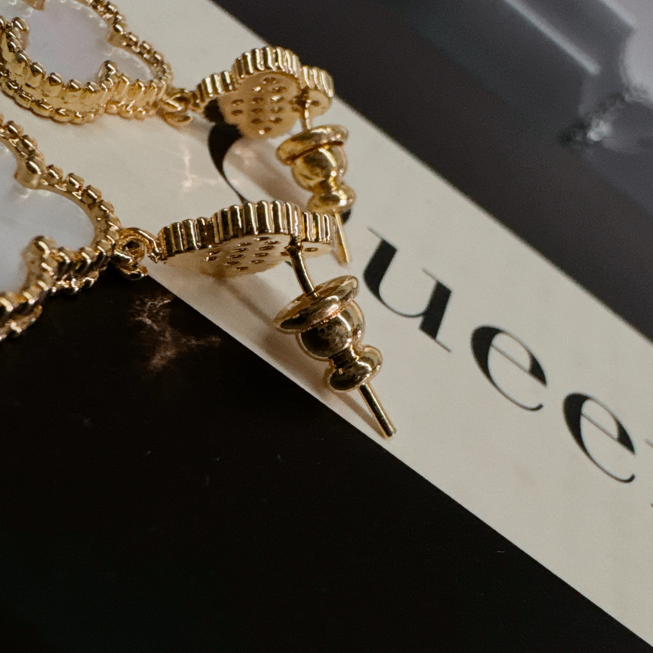 铜合金合成锆石耳饰 娜娜GemmyQueen耳环GQ02175