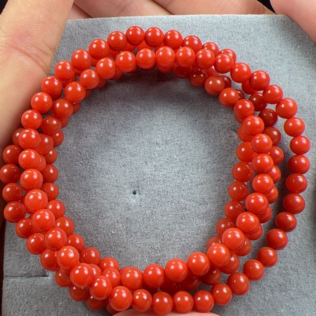 未镶嵌手串南红玛瑙
