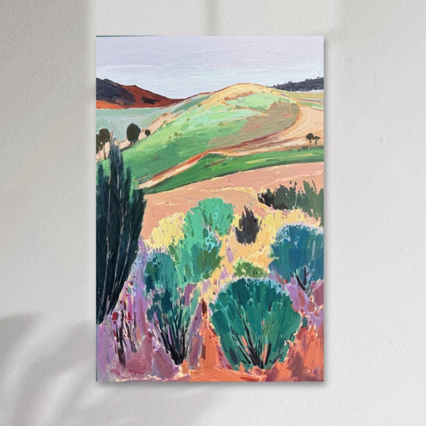 原创油画吴克炳老师原创作品尺寸80✖️120厘米