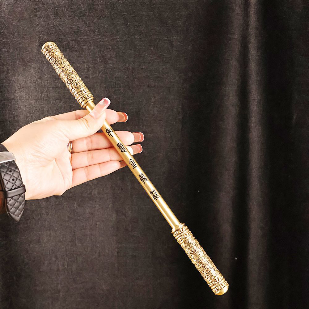 黄铜伸缩金箍棒齐天大圣孙悟空道具家居装饰