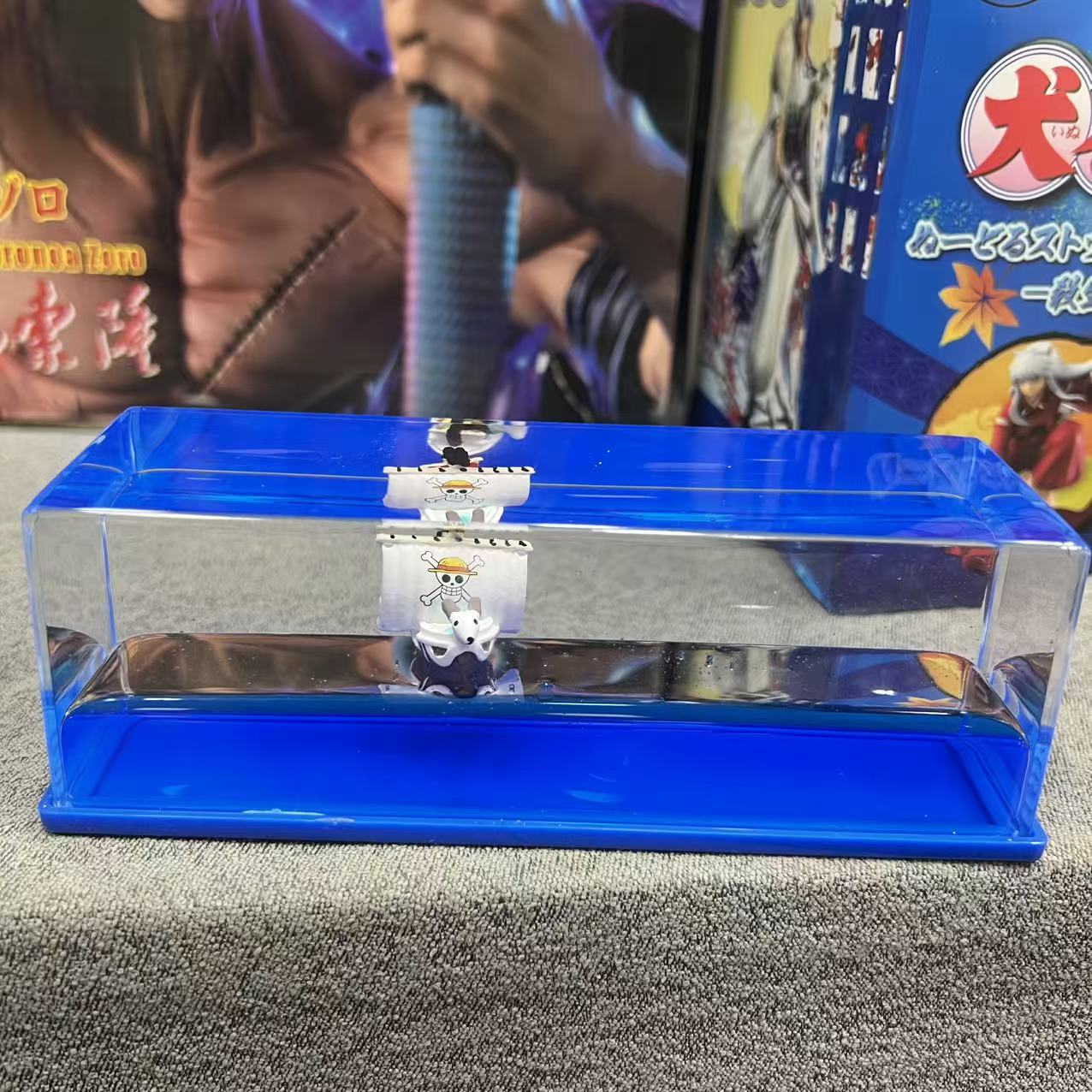 精品 现货 进口 海贼王 永不翻船 梅丽号 手办摆件