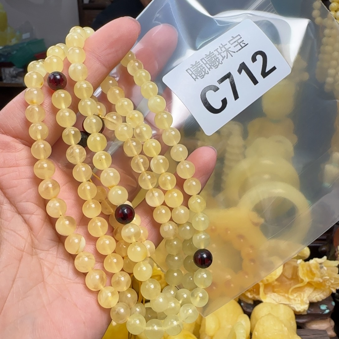 蜜蜡未镶嵌珠宝奇石6