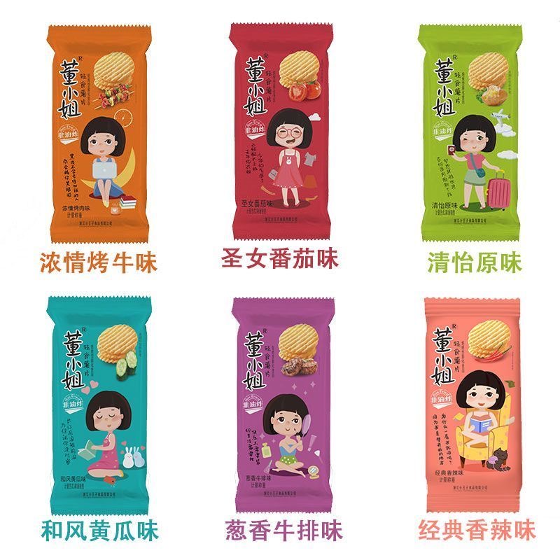 【团车单】董小姐非油炸薯片23g一包