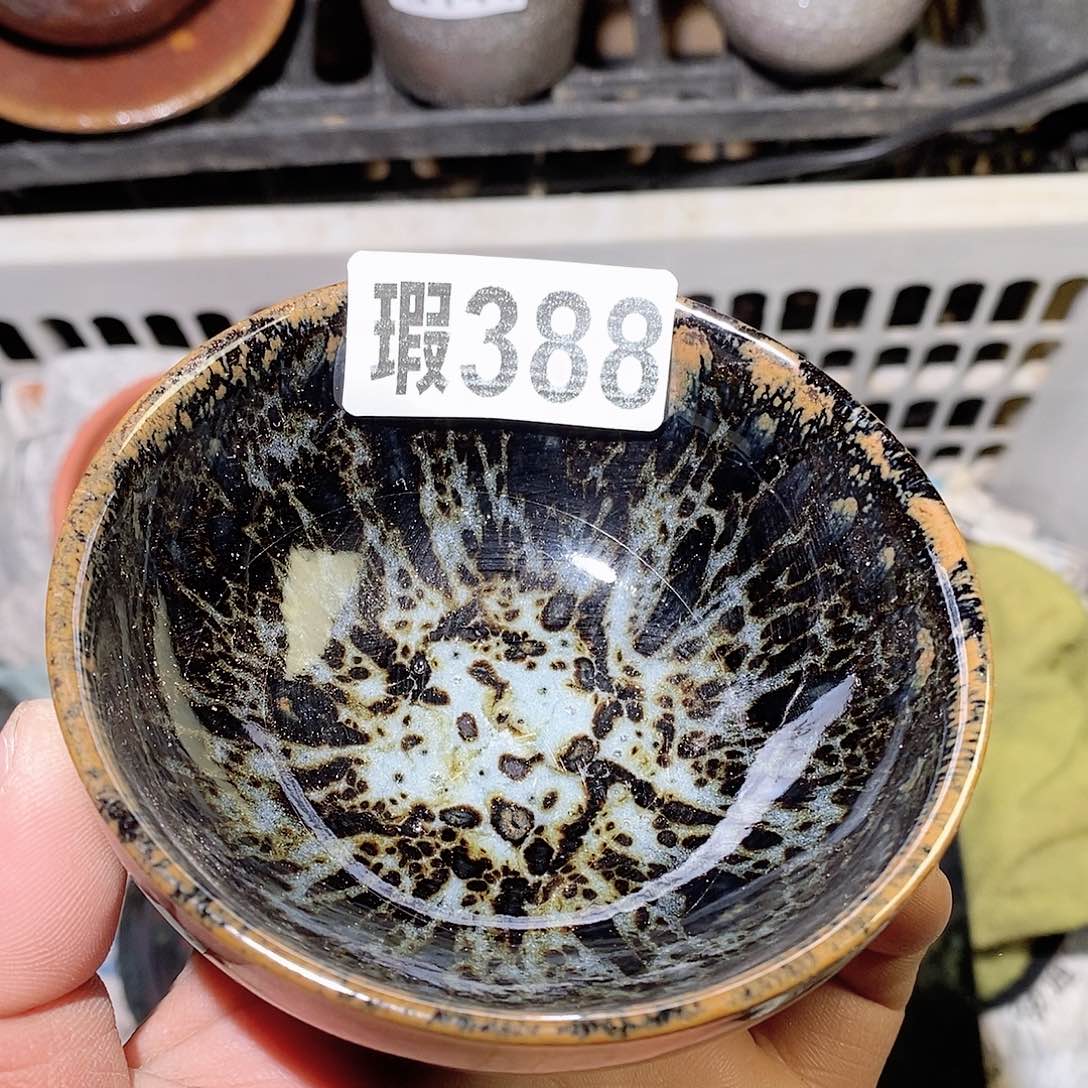 茶盏微瑕建盏主人杯子