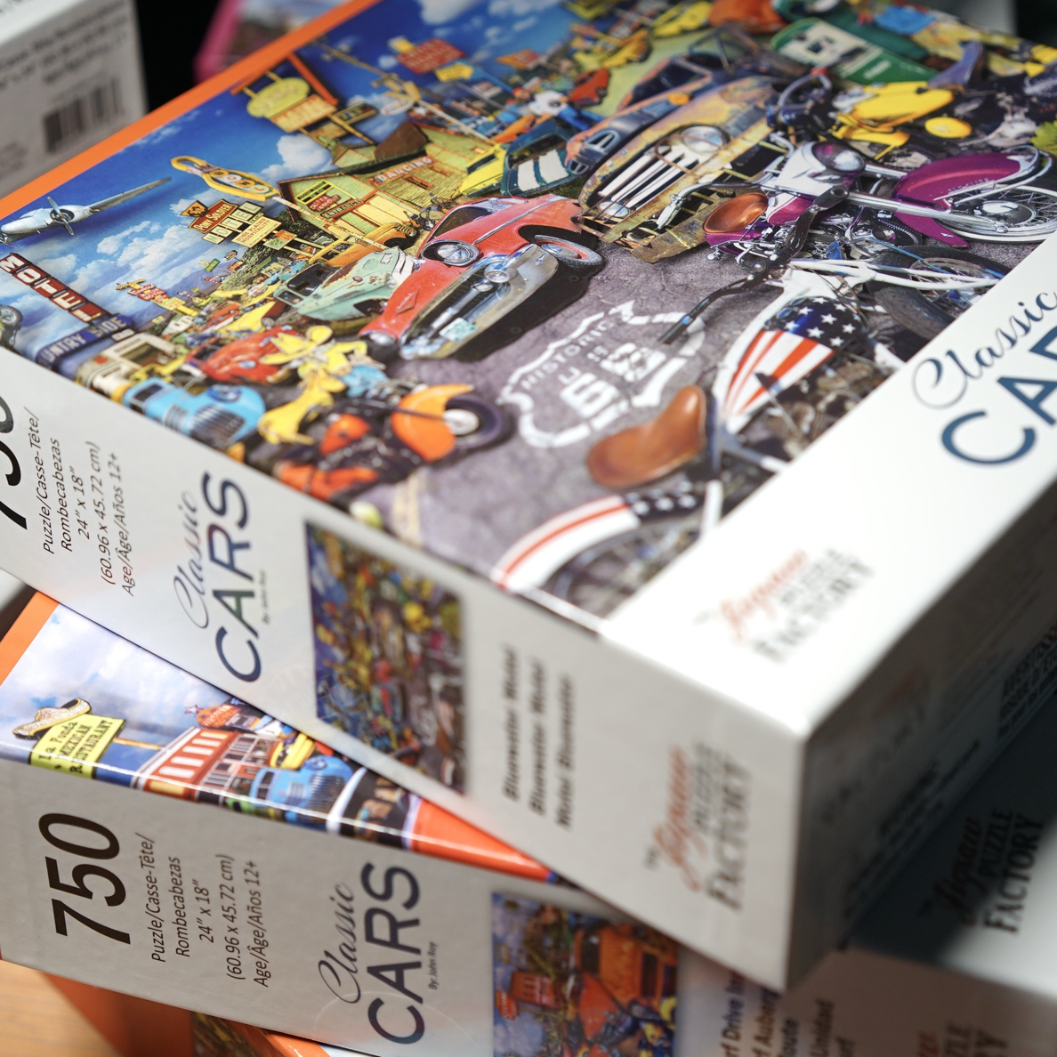 福袋专用 750片汽车拼图