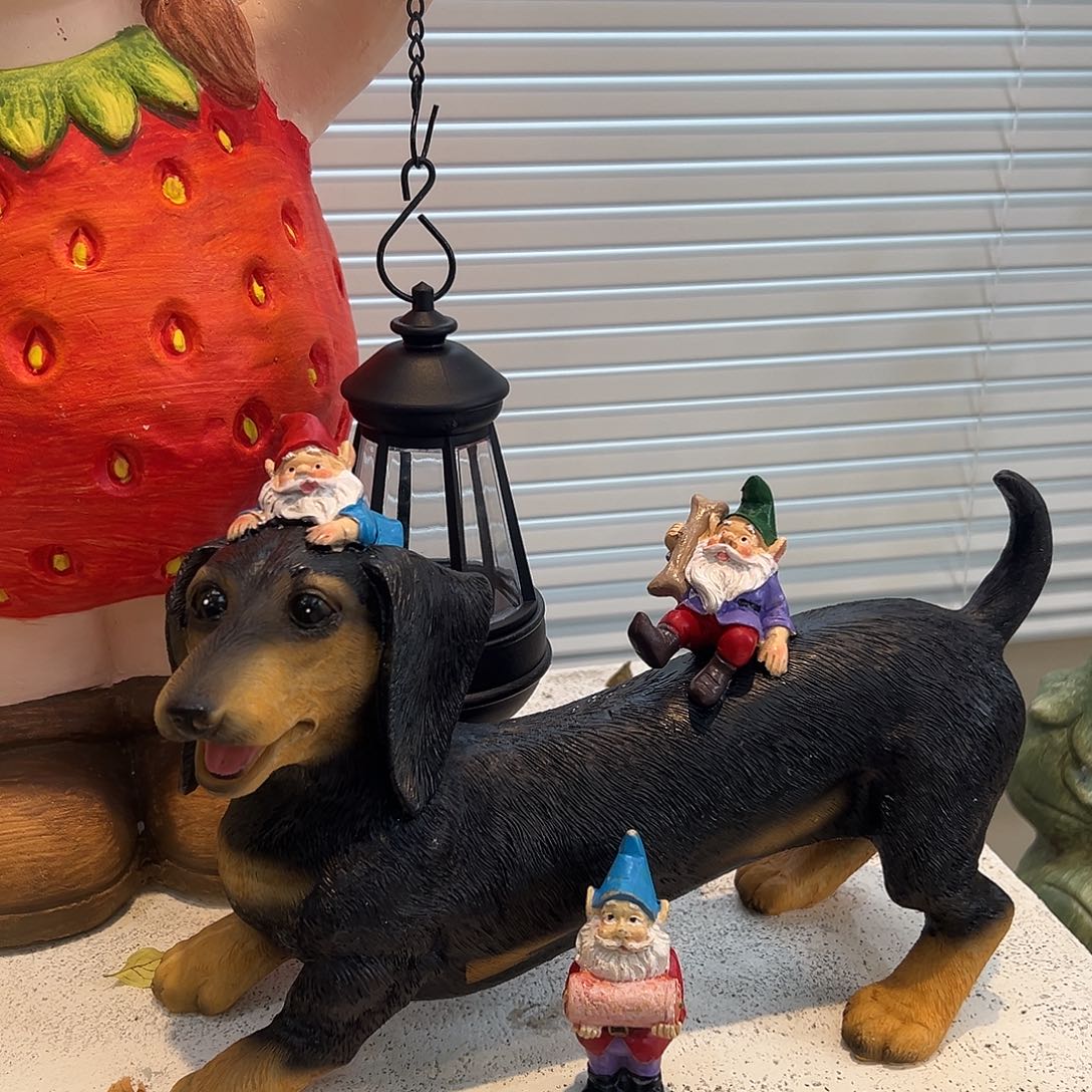 花园摆件红红火火