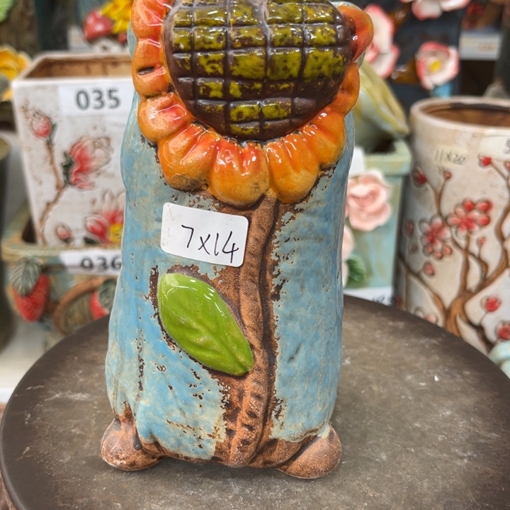 紫砂花盆粗陶材质多肉花盆