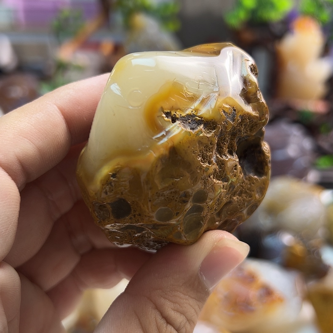 玛瑙/玉髓未镶嵌颈饰