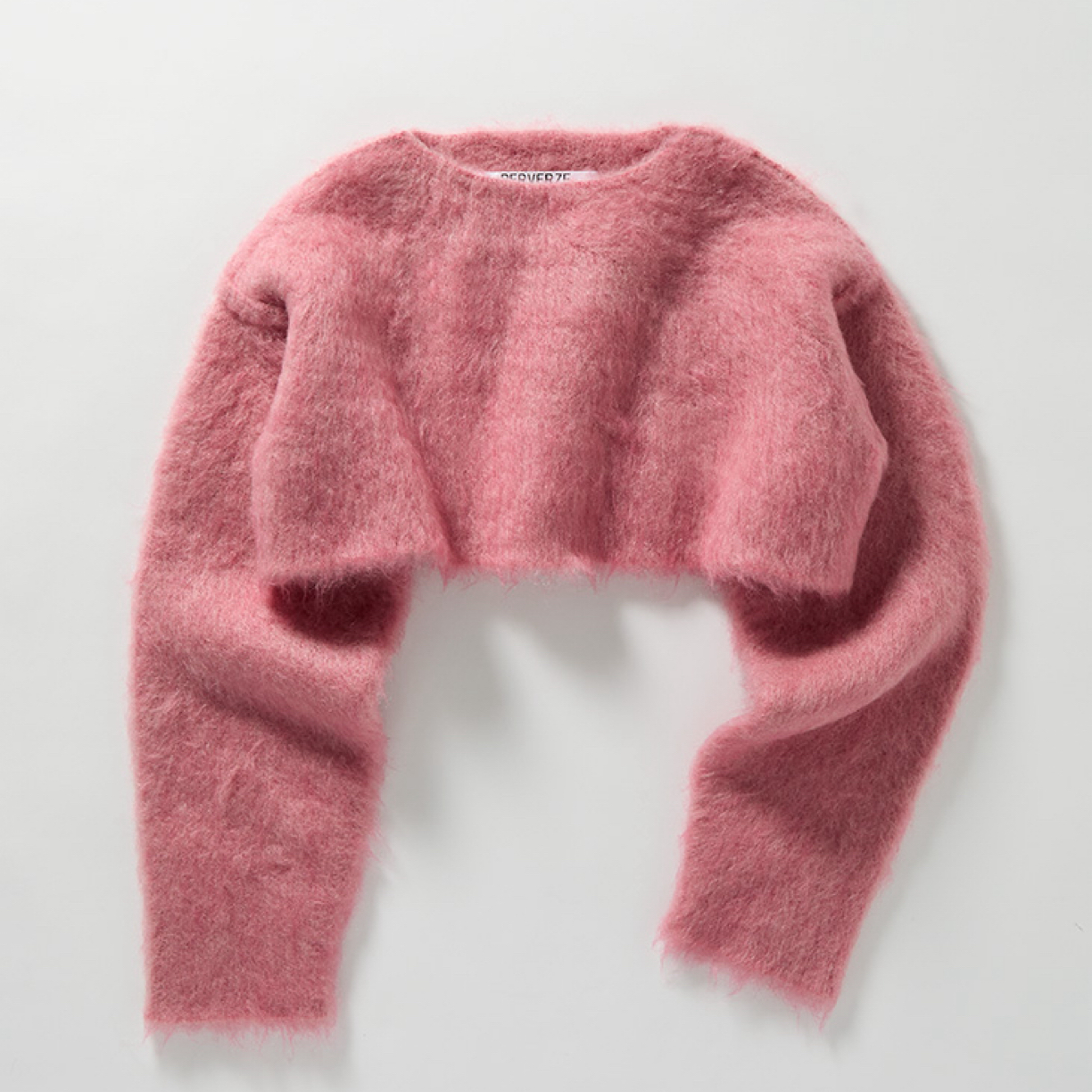 TSOUP【PERVERZE】粉色套头针织衫