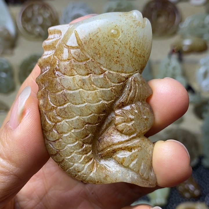 和田玉挂件未镶嵌