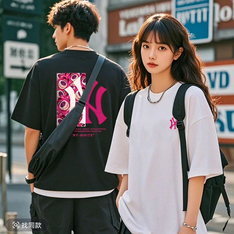 支持鉴定重磅新疆长绒棉短袖圆领云柔水光T打底衫男女纯棉T恤632