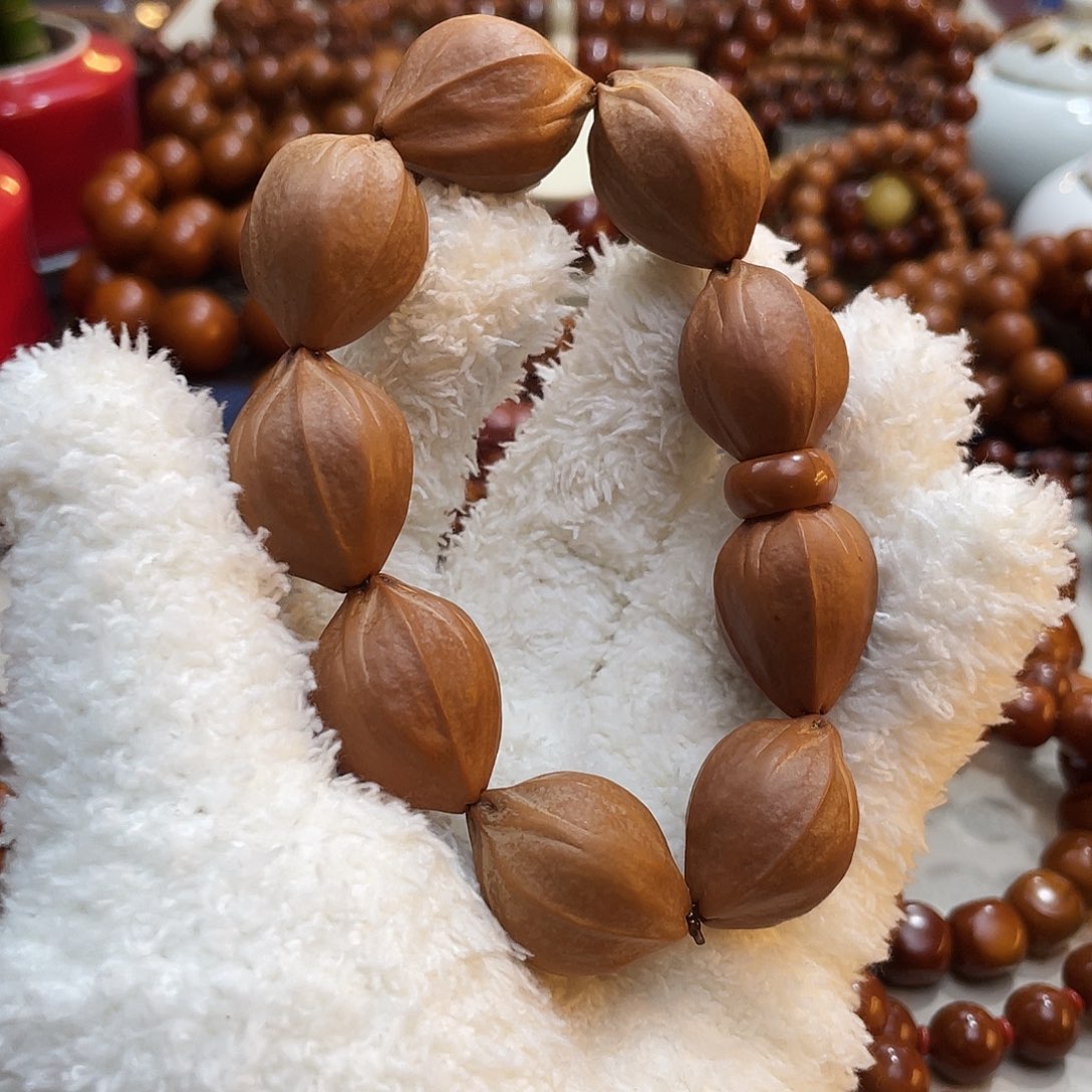 橄榄核手串/手链208×27铁核四花