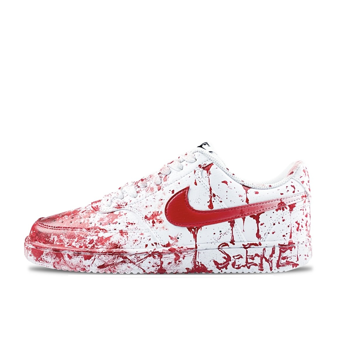 定制球鞋Nike/耐克CourtVision案发现场百搭透气低帮板鞋轻奢鞋子