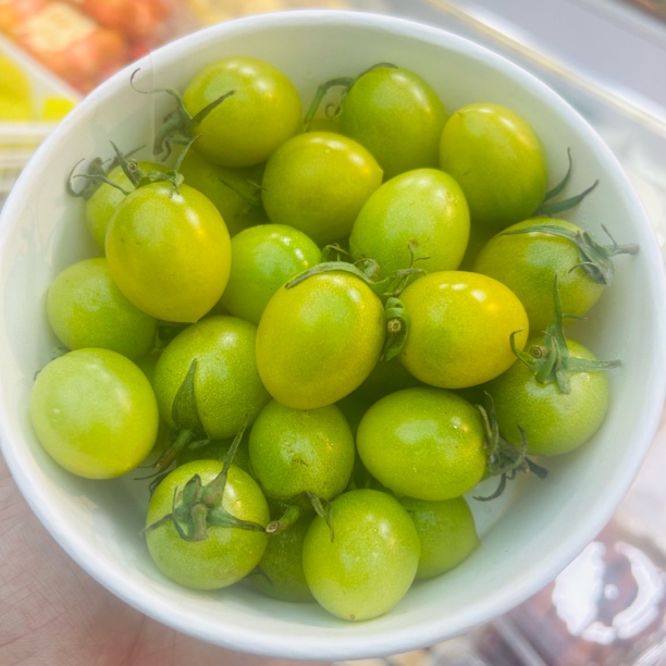 【清洗请备注】青口蜜千禧一盒400g绿色樱桃小番茄山东省
