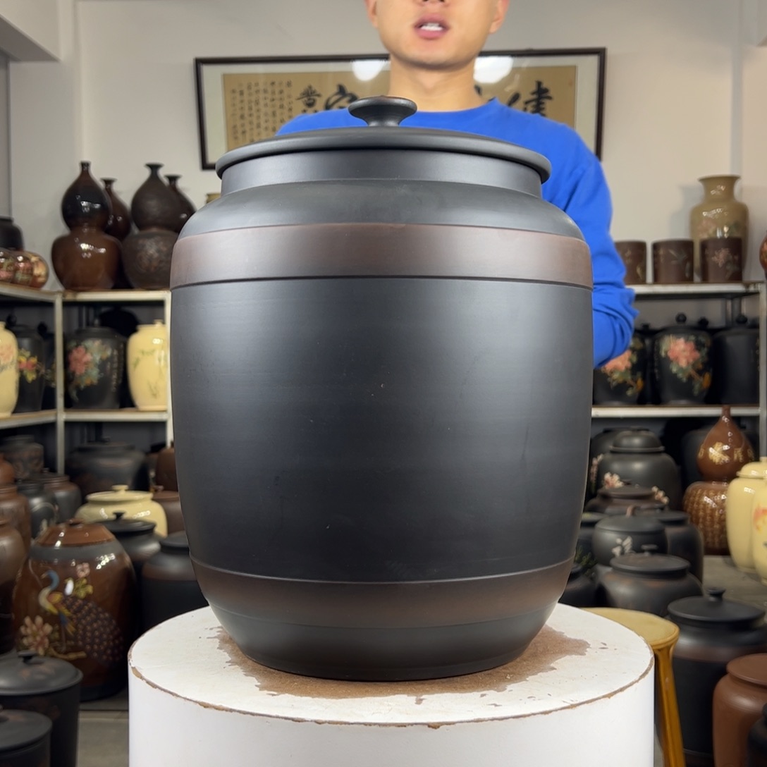 15升水缸盖子有孔的纯手工